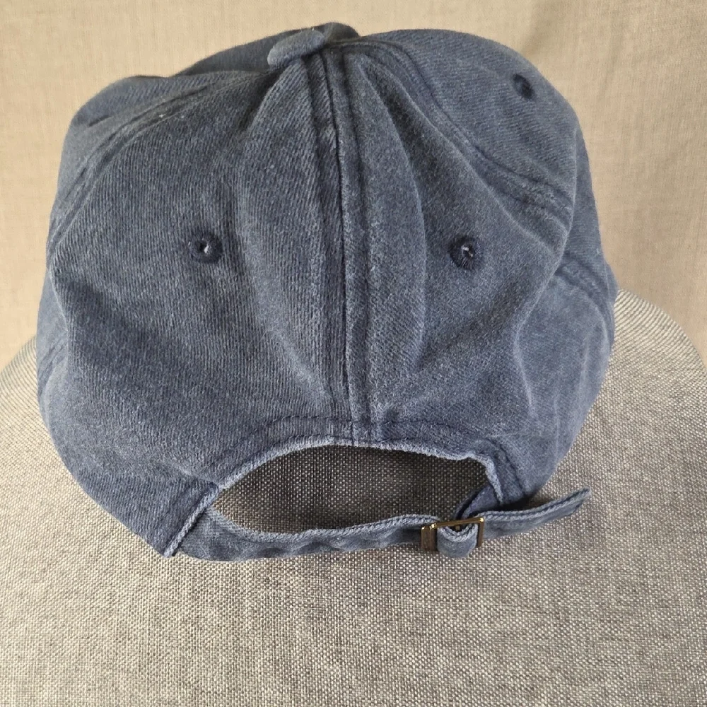 Blue Cat Print Cap